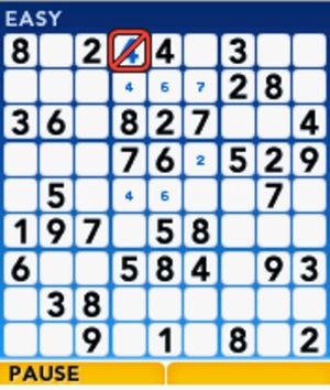 Sudoku: Powered by Jamdat screenshot 1