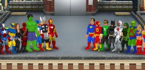 Super City: Superhero Sim screenshot 1