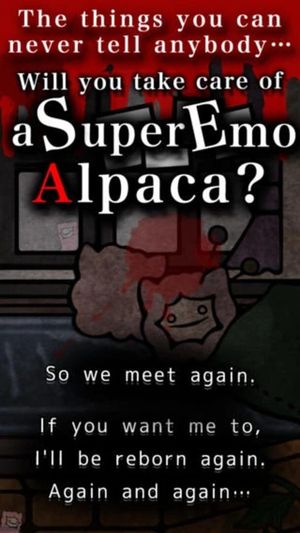 Super Emo Alpaca screenshot 1