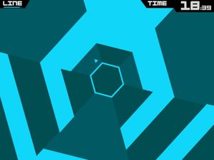 Super Hexagon screenshot 2