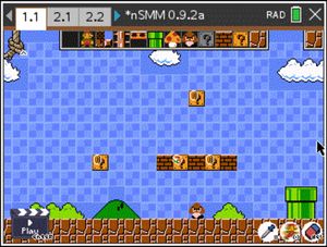 Super Mario Maker for Nspire screenshot 2