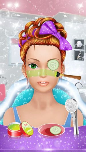 Superhero Girl Salon: Kids Makeup and Dressup Game screenshot 4