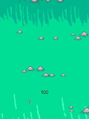 Surferman - A FC pixel surfing to avoid obstacles screenshot 3