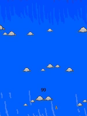 Surferman - A FC pixel surfing to avoid obstacles screenshot 4