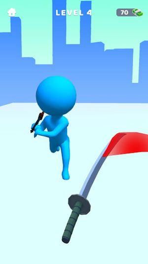Sword Play! Ninja Slice Runner screenshot 1