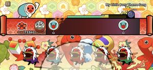 Taiko no Tatsujin: Pop Tap Beat screenshot 2
