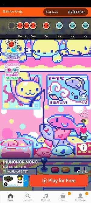 Taiko no Tatsujin: Rhythm Connect screenshot 2