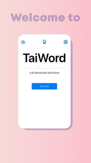 TaiWord: A Daily Word Game screenshot 2