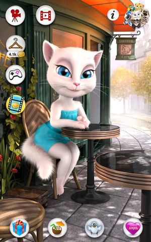 Talking Angela screenshot 1