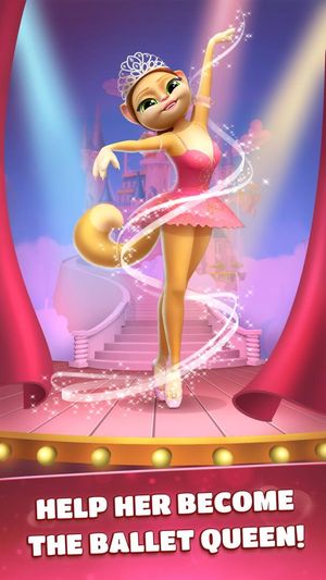 Talking Cat Emma Ballerina screenshot 2