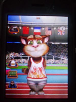 Talking Tom 3 in Olympics screenshot 1