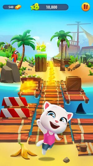 Talking Tom Gold Run screenshot 4