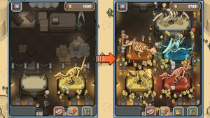 Tap! Dig! My Museum! screenshot 2