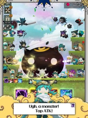 Tap Dragon: Little Knight Luna screenshot 3
