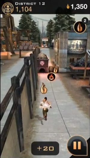 The Hunger Games: Catching Fire - Panem Run screenshot 1