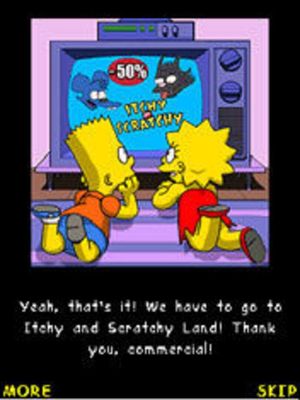 The Simpsons: Itchy & Scratchy Land screenshot 1
