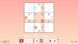 Thermo Sudoku screenshot 3