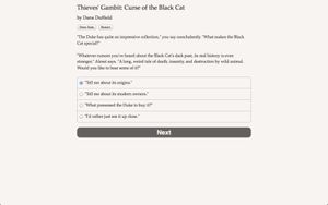 Thieves' Gambit: The Curse of the Black Cat screenshot 1