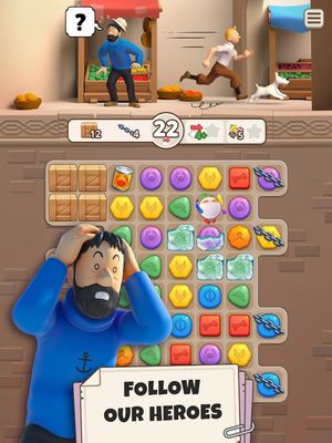 Tintin Match screenshot 2