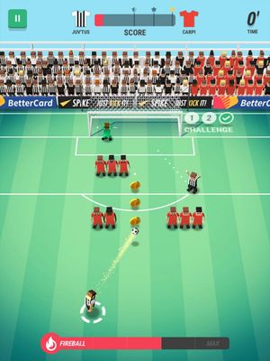 Tiny Striker: World Football screenshot 1
