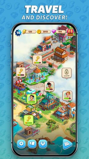 Travel Town: Merge Adventure screenshot 4