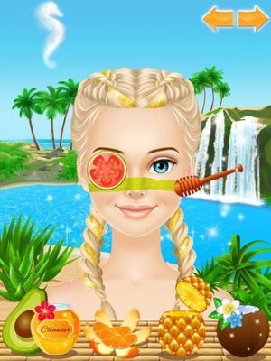 Tropical Princess - Makeup and Dressup Salon Game screenshot 1