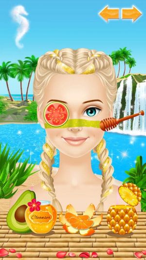 Tropical Princess - Makeup and Dressup Salon Game screenshot 4