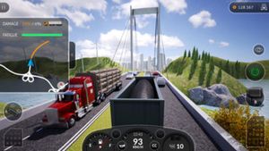 Truck Simulator PRO 2016 screenshot 4
