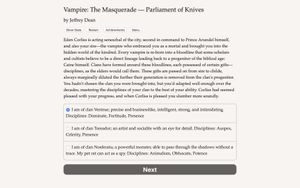 Vampire: The Masquerade - Parliament of Knives screenshot 3