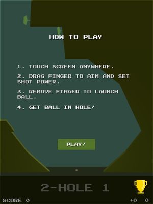 Vertical Golf screenshot 1