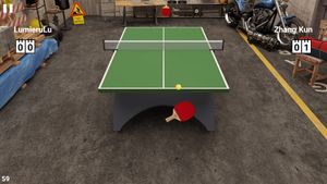 Virtual Table Tennis screenshot 1