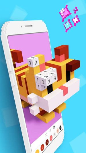 Voxel - 3D Color by Number screenshot 4