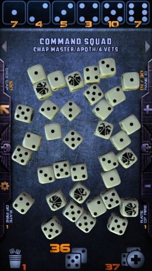 Warhammer 40,000: Assault Dice screenshot 1
