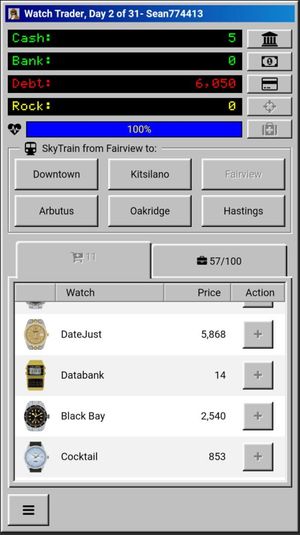 Watch Trader screenshot 2