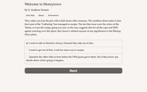 Welcome to Moreytown screenshot 1