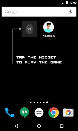 Widget RPG screenshot 1