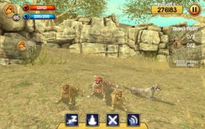 Wild Cheetah Sim 3D screenshot 1