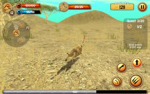 Wild Cheetah Sim 3D screenshot 3