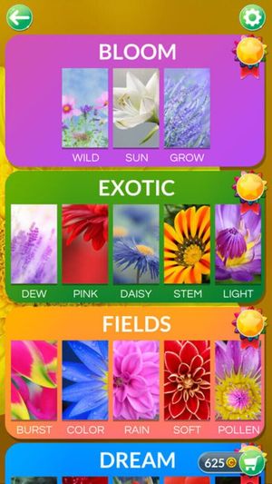 Word Flowers screenshot 1
