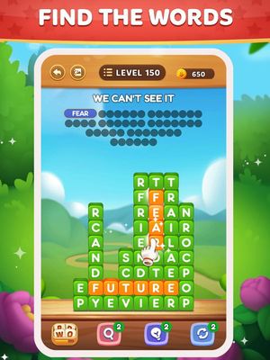 Word Tower Puzzle screenshot 1