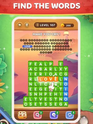 Word Tower Puzzle screenshot 2