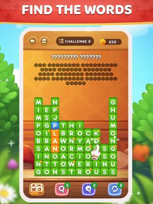 Word Tower Puzzle screenshot 4