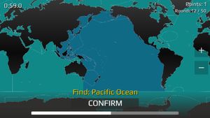 World Map Quiz screenshot 1