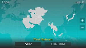 World Map Quiz screenshot 2