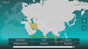 World Map Quiz screenshot 3
