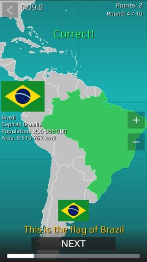 World Map Quiz screenshot 4