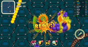 WormZone: Snake Drift screenshot 1