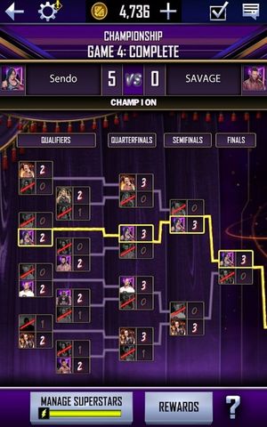 WWE SuperCard screenshot 3