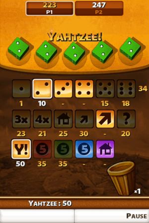 Yahtzee Adventures screenshot 1