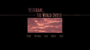 Yesterday, the World Ended screenshot 2